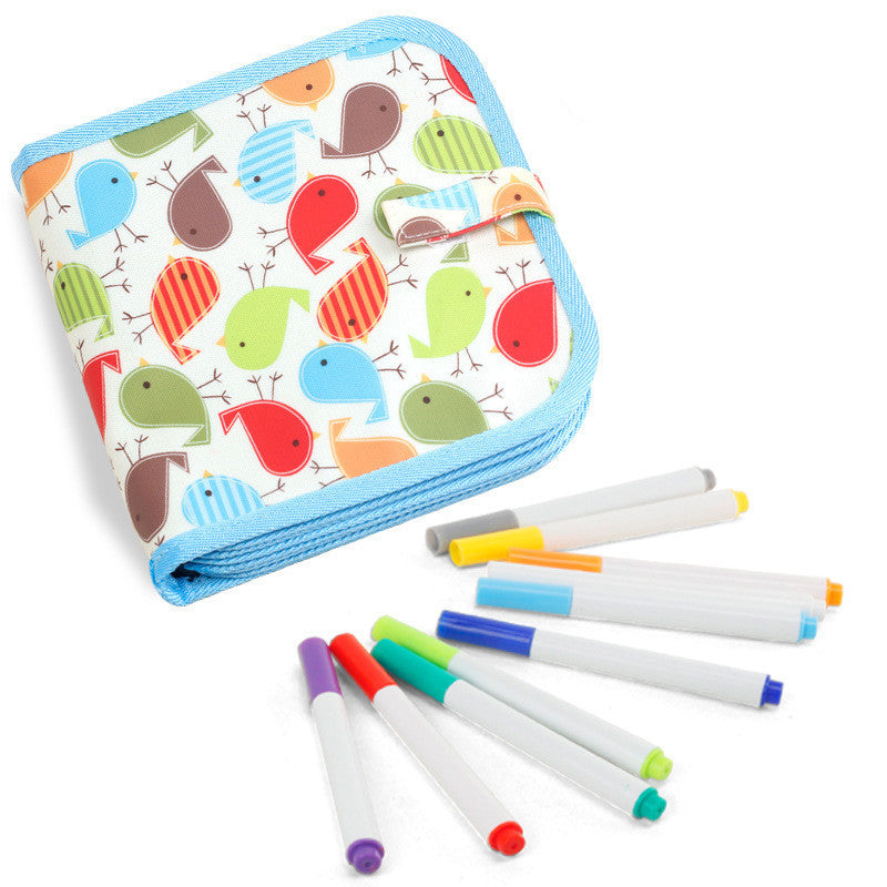 Reusable Magic Drawing Book for Kids – Graffiti Water Doodle Activity Pad - The Little Lights