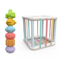 Rainbow Bead Drop Puzzle Toy – Sensory Fine Motor Learning Toy for Toddlers - The Little Lights