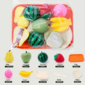 Kids’ Pretend Play Fruit Cutting Set – Montessori-Inspired Emulational Food Slicer Toy for Toddlers - The Little Lights