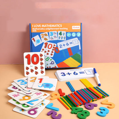 Early Math Learning Kit – Numbers, Counting & Addition Educational Toy for Kids - The Little Lights