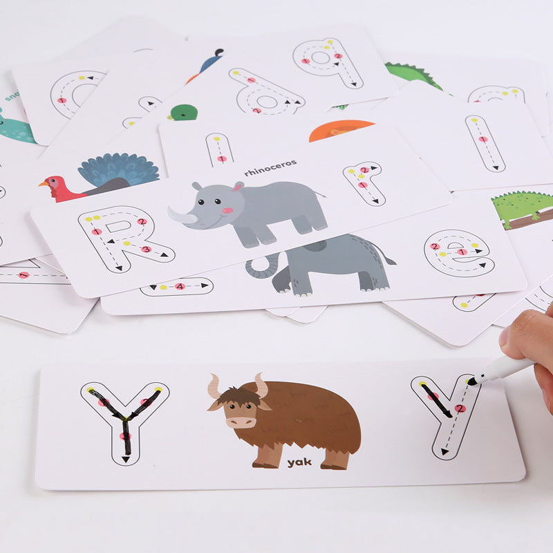Spelling & Word-Building Educational Toy – English Alphabet Learning Set for Kids - The Little Lights