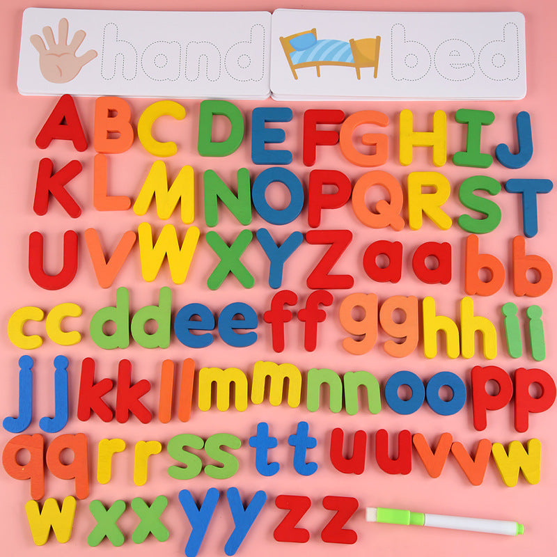 Spelling & Word-Building Educational Toy – English Alphabet Learning Set for Kids - The Little Lights