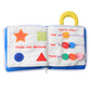 Soft Baby Cloth Book – Tear-Resistant & Chew-Safe Sensory Book for Early Learning (Multiple Styles) - The Little Lights