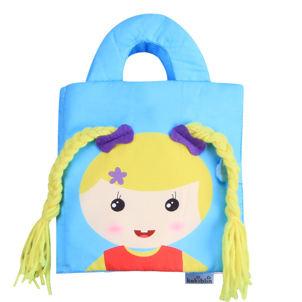 Soft Baby Cloth Book – Tear-Resistant & Chew-Safe Sensory Book for Early Learning (Multiple Styles) - The Little Lights