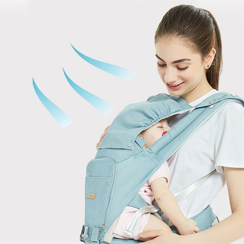 Multifunctional Ergonomic Baby Carrier – Windproof, Warm & Breathable Infant Sling | Adjustable for Newborns to Toddlers - The Little Lights