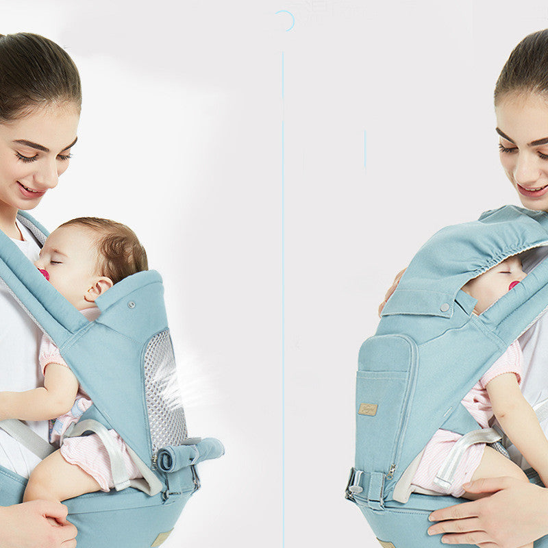 Multifunctional Ergonomic Baby Carrier – Windproof, Warm & Breathable Infant Sling | Adjustable for Newborns to Toddlers - The Little Lights