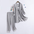 3-Piece Maternity Pajama Set – Soft Modal Nursing & Confinement Loungewear for Pregnant Women - The Little Lights