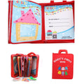 Interactive Baby Cloth Book – Montessori Early Education Quiet Activity Book for Toddlers (1050g, Red) - The Little Lights
