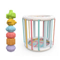 Rainbow Bead Drop Puzzle Toy – Sensory Fine Motor Learning Toy for Toddlers - The Little Lights