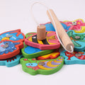 Magnetic Fishing Game Toy Set for Kids – Colorful Wooden Fish, Rod & Storage Tin | Educational Preschool Activity - The Little Lights
