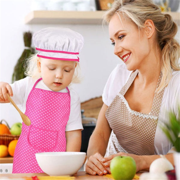 11-Piece Montessori Kids Cooking & Baking Set – Chef Hat, Apron, Mitt & Accessories - The Little Lights