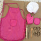 11-Piece Montessori Kids Cooking & Baking Set – Chef Hat, Apron, Mitt & Accessories - The Little Lights
