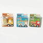 Wooden Toy Vehicle Set – 12-Piece Mini Trucks, Cars & Emergency Vehicles for Kids - The Little Lights