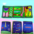 Montessori Owl Plush Dressing Toys – Preschool Learning Set for Buttons, Zippers, and Lacing Practice - The Little Lights