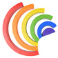 Macaron Rainbow Stacking Arches – Montessori-Inspired Wooden Toy for Kids - The Little Lights