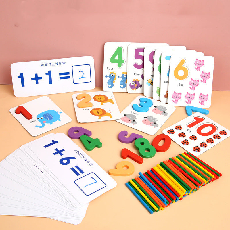 Early Math Learning Kit – Numbers, Counting & Addition Educational Toy for Kids - The Little Lights
