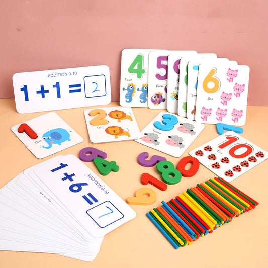 Early Math Learning Kit – Numbers, Counting & Addition Educational Toy for Kids - The Little Lights