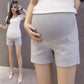High-Waisted Maternity Belly Support Shorts – Soft & Stretchy Pregnancy Wear - The Little Lights