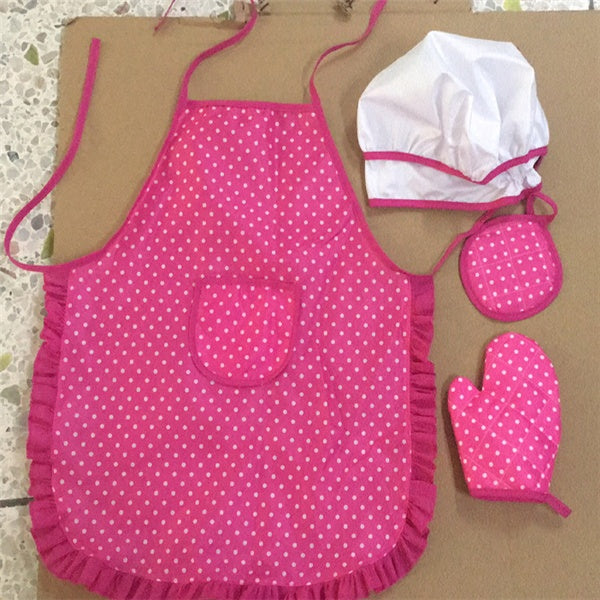 11-Piece Montessori Kids Cooking & Baking Set – Chef Hat, Apron, Mitt & Accessories - The Little Lights