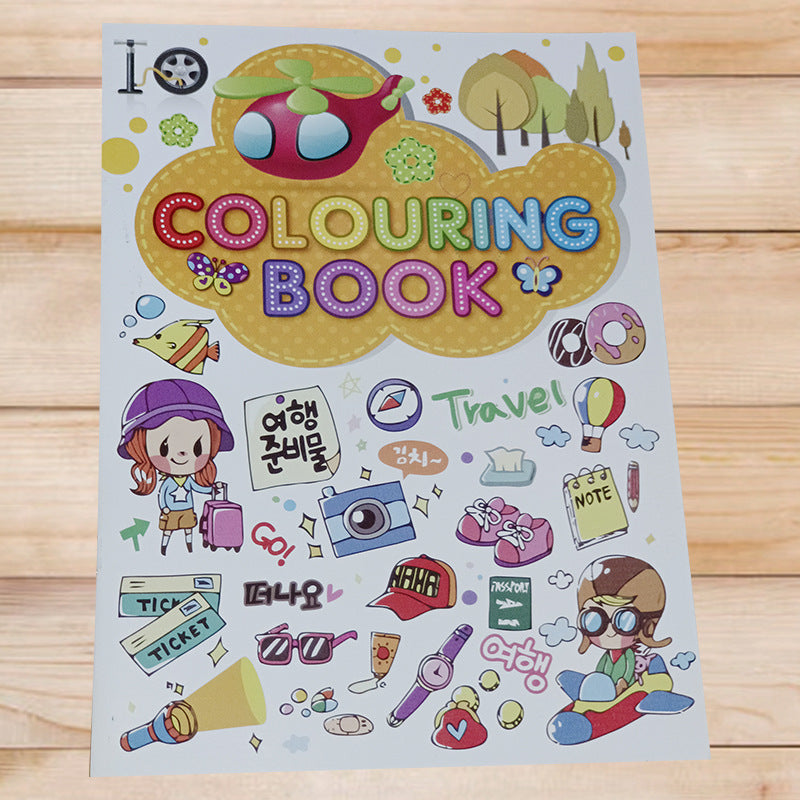 Children’s English Calligraphy & Coloring Book – Fun Learning with 20 Pages of Activities - The Little Lights