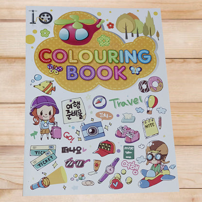 Children’s English Calligraphy & Coloring Book – Fun Learning with 20 Pages of Activities - The Little Lights