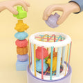 Rainbow Bead Drop Puzzle Toy – Sensory Fine Motor Learning Toy for Toddlers - The Little Lights