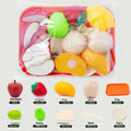 Kids’ Pretend Play Fruit Cutting Set – Montessori-Inspired Emulational Food Slicer Toy for Toddlers - The Little Lights