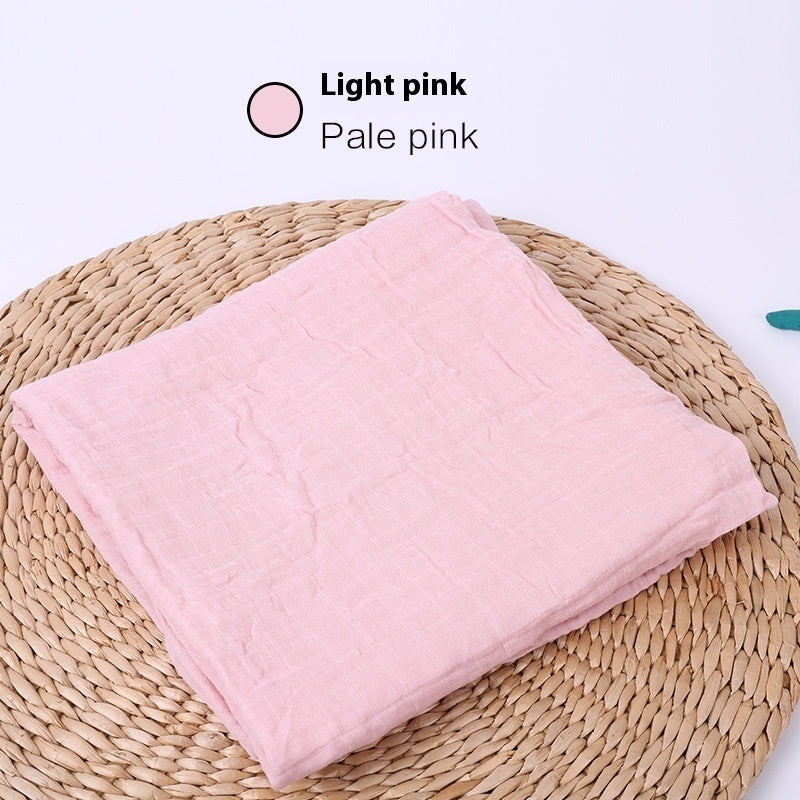 Infant Cotton Gauze Blanket – Breathable Double-Layer Swaddle Wrap for Newborns | Soft Muslin Baby Blanket (120x120cm) - The Little Lights