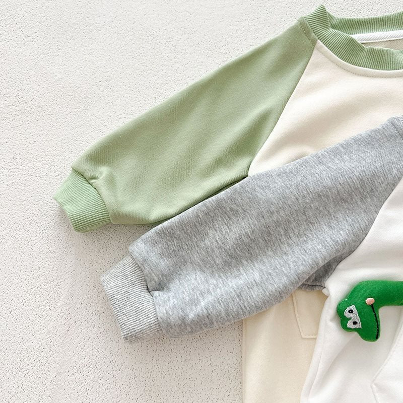 Autumn Baby Jumpsuit – Long Sleeve Cotton Romper for Baby Boys & Girls (0–12M) - The Little Lights