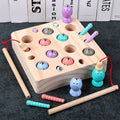 Montessori Magnetic Wooden Fishing Toy for Toddlers (1–3 Years) – Hand-Eye Coordination & Fine Motor Skill Game - The Little Lights