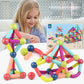 Magnetic Building Sticks for Kids – Colorful STEM Construction Toy Set for Early Learning & Creativity - The Little Lights