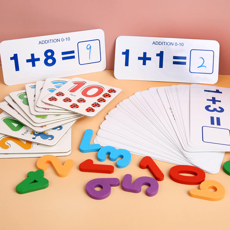 Early Math Learning Kit – Numbers, Counting & Addition Educational Toy for Kids - The Little Lights