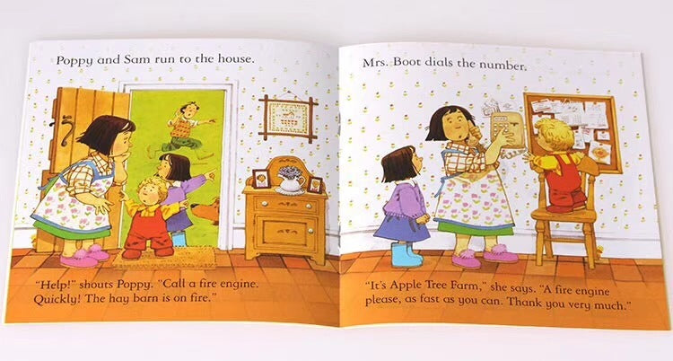 Usborne Children's Story Book Series – English Picture Books for Kids | Farm, School & Life Lessons - The Little Lights