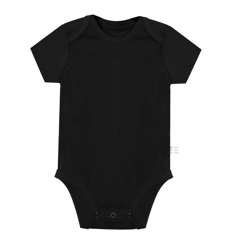 Solid Color Baby Onesie – Soft Cotton Romper for Newborns (0–24 Months) | Unisex Bodysuit for Boys & Girls - The Little Lights