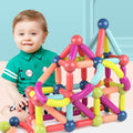 Magnetic Building Sticks for Kids – Colorful STEM Construction Toy Set for Early Learning & Creativity - The Little Lights