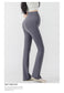 Maternity Yoga Bell-Bottom Pants – High-Waisted, Breathable, Casual Slim Fit - The Little Lights