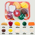 Kids’ Pretend Play Fruit Cutting Set – Montessori-Inspired Emulational Food Slicer Toy for Toddlers - The Little Lights
