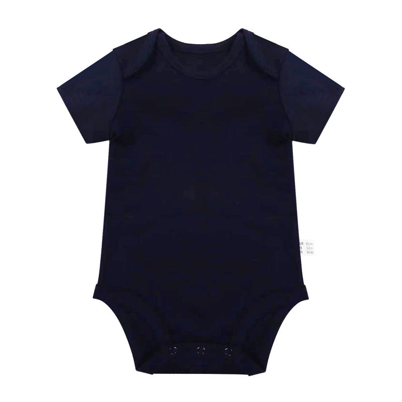 Solid Color Baby Onesie – Soft Cotton Romper for Newborns (0–24 Months) | Unisex Bodysuit for Boys & Girls - The Little Lights