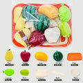 Kids’ Pretend Play Fruit Cutting Set – Montessori-Inspired Emulational Food Slicer Toy for Toddlers - The Little Lights