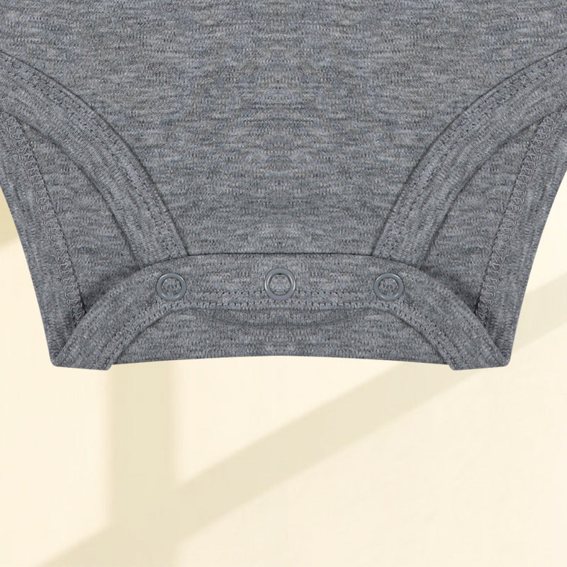 Solid Color Baby Onesie – Soft Cotton Romper for Newborns (0–24 Months) | Unisex Bodysuit for Boys & Girls - The Little Lights