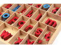 Montessori Wooden Alphabet Letter Box – Lowercase Early Learning Toy for Kids - The Little Lights
