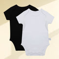 Solid Color Baby Onesie – Soft Cotton Romper for Newborns (0–24 Months) | Unisex Bodysuit for Boys & Girls - The Little Lights