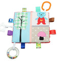 High Contrast Baby Crib Cloth Book – Soft Sensory Panel Toy for Newborns | Visual Stimulation & Development - The Little Lights