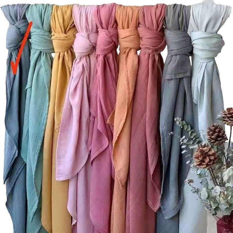 Infant Cotton Gauze Blanket – Breathable Double-Layer Swaddle Wrap for Newborns | Soft Muslin Baby Blanket (120x120cm) - The Little Lights