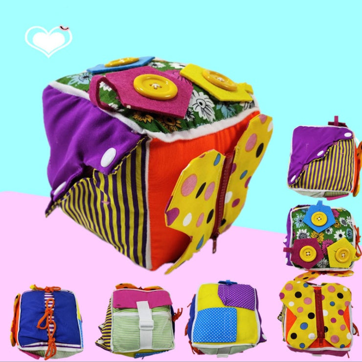 Montessori Owl Plush Dressing Toys – Preschool Learning Set for Buttons, Zippers, and Lacing Practice - The Little Lights