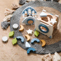 Montessori Rocket Busy Box – Multi-Sensory Wooden Toy for Toddlers’ Cognitive Development - The Little Lights