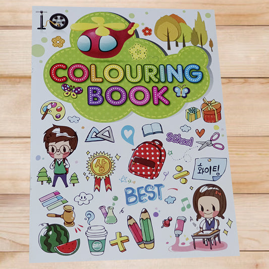 Children’s English Calligraphy & Coloring Book – Fun Learning with 20 Pages of Activities - The Little Lights