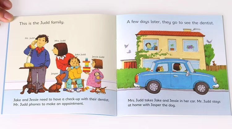 Usborne Children's Story Book Series – English Picture Books for Kids | Farm, School & Life Lessons - The Little Lights