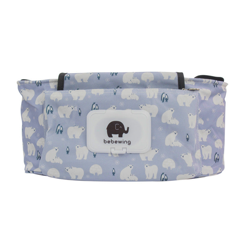 Baby Stroller Organizer Bag – Large Capacity Storage for Bottles, Diapers & Essentials - The Little Lights