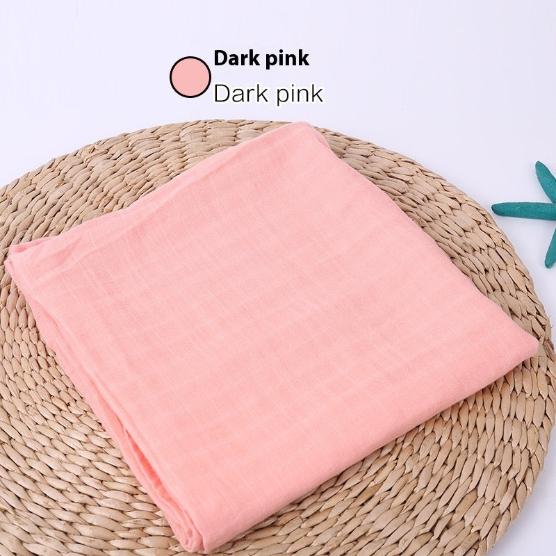 Infant Cotton Gauze Blanket – Breathable Double-Layer Swaddle Wrap for Newborns | Soft Muslin Baby Blanket (120x120cm) - The Little Lights